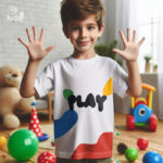 Play  kids T-shirt- White